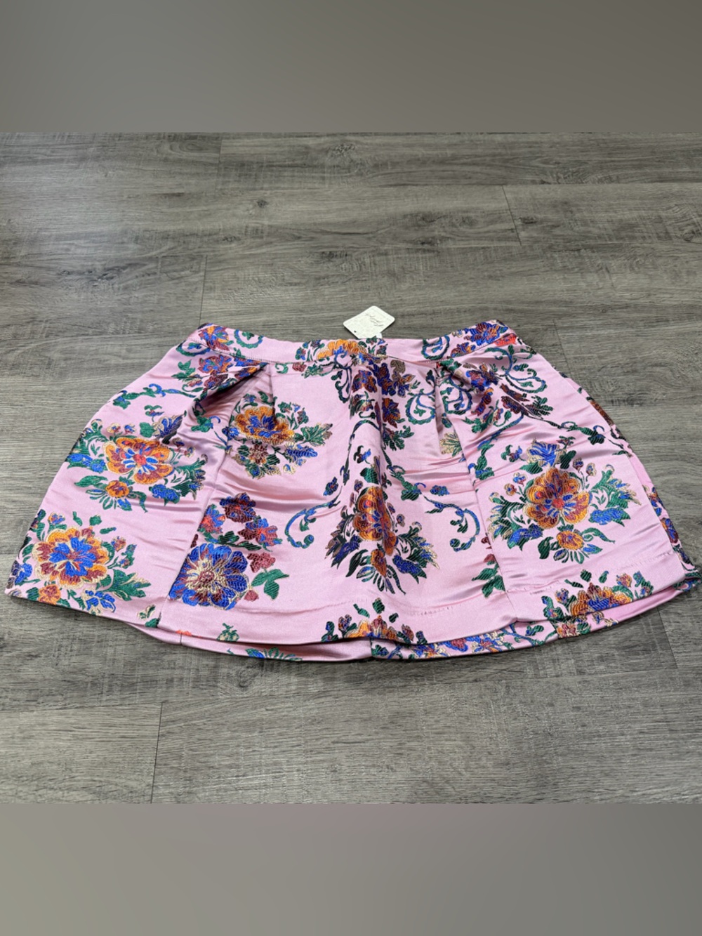 NWT Free People Women’s Pink Floral MINI Skirt